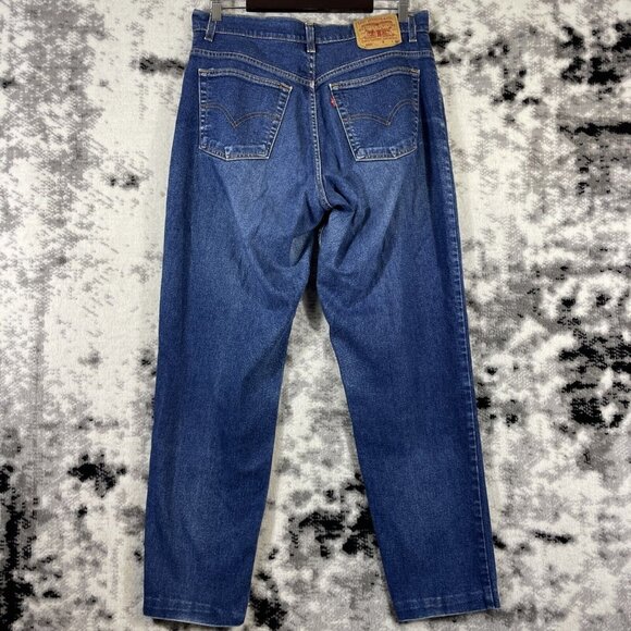 Levis 550‎ Tapered Leg Jeans Womens Size 12 Reg Relaxed Fit Vintage - Picture 2 of 13